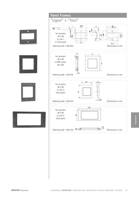 Totalizing Counters - Hengstler GmbH