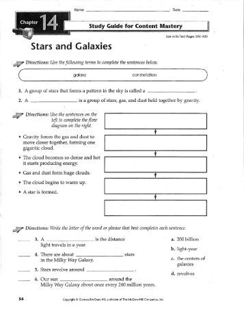 34 Stars And Galaxies Worksheet Answers - Notutahituq Worksheet Information