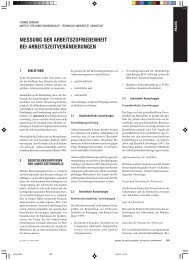 messung der arbeitszufriedenheit bei arbeitszeitverÃƒÂ¤nderungen