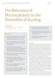 The Relevance of Micronutrients to the Prevention of ... - Sight and Life