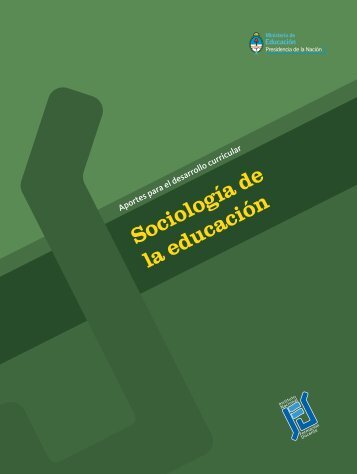 Sociología de la educación - Repositorio Institucional del Ministerio ...
