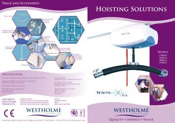 Westholme Transactive Hoist Brochure - Dolphin Mobility