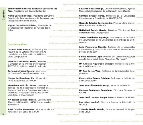 II Congreso Nacional sobre Universidad y Discapacidad