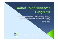 National Research Foundation of Korea - Access4.eu