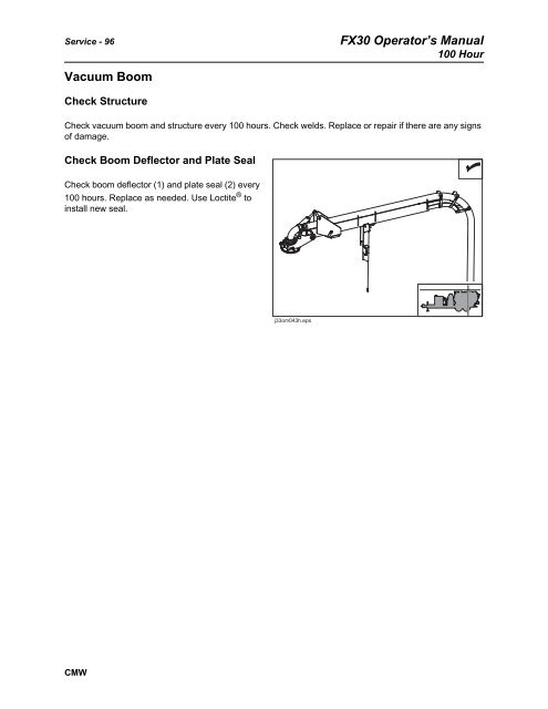 FX30 Manual - Ditch Witch