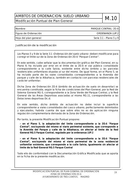 documento urbanÃ­stico de modificaciÃ³n puntual de plan general de ...