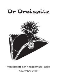 Dreispitz 38 - Knabenmusik Bern