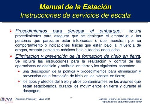 Manual de la EstaciÃ³n - ICAO