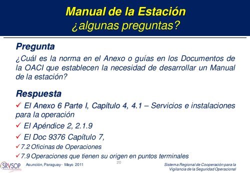Manual de la EstaciÃ³n - ICAO