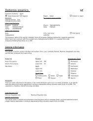 Dalbergia assamica - Sampled Red List Index for Plants