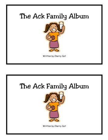 The Ack Family Album The Ack Family Album - Little Book Lane