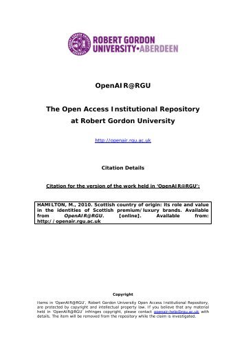 Morag Hamilton PhD thesis.pdf - OpenAIR @ RGU - Robert Gordon ...