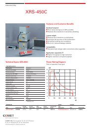 COMET XRS-450C Brochure