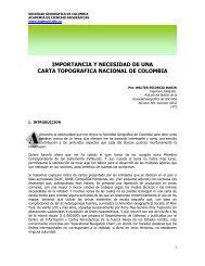 Importancia y necesidad de una Carta Nacional TopogrÃ¡fica de ...