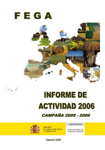 FEGA. Informe de Actividad 2006 - Coag