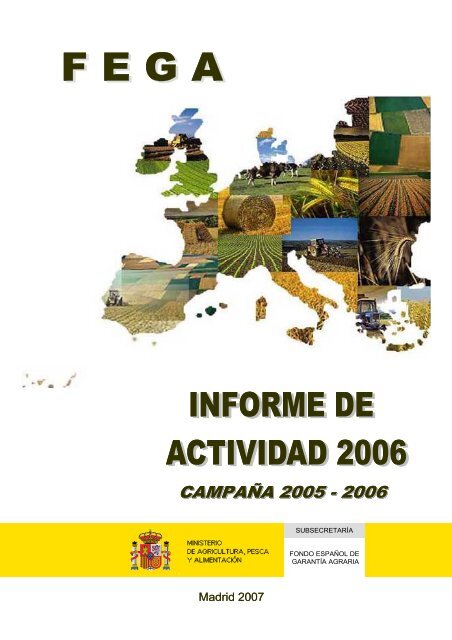 FEGA. Informe de Actividad 2006 - Coag