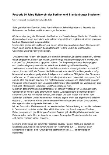 Festrede zum JubilÃ¤um Dr. Eva-Maria Barkhofen, Oktober 2010 (PDF)