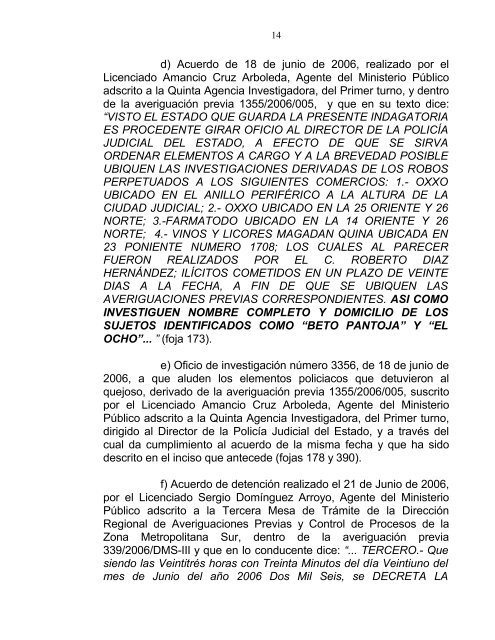 recomendaciÃ³n numero: /2004. - ComisiÃ³n de Derechos Humanos ...