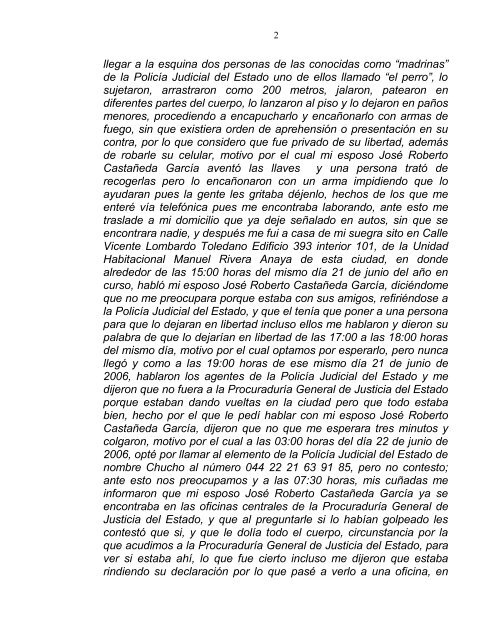 recomendaciÃ³n numero: /2004. - ComisiÃ³n de Derechos Humanos ...