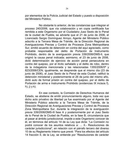 recomendaciÃ³n numero: /2004. - ComisiÃ³n de Derechos Humanos ...