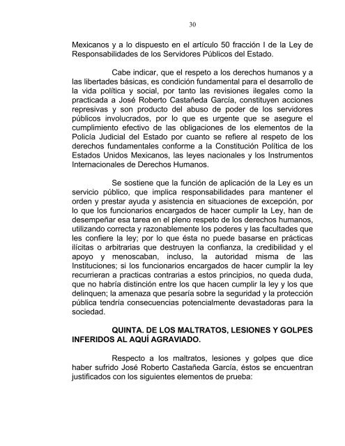 recomendaciÃ³n numero: /2004. - ComisiÃ³n de Derechos Humanos ...