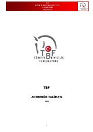 AntrenÃ¶r TalimatÄ± - TÃ¼rkiye Binicilik Federasyonu