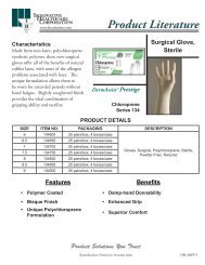 DermAssistâ¢ PRESTIGEÂ® Chloroprene Glove ... - MedSupplier.com