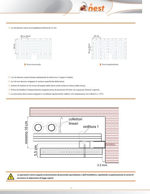 riscaldamento radiante bassa temperatura caldo ... - Pontani Service