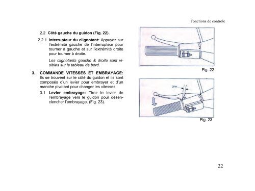 manuel de mode d'emploi et d'entretien manual de uso y ...