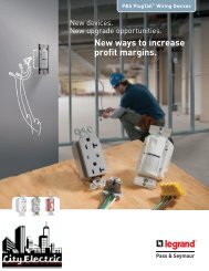 PlugTail™ Wiring Devices - by Legrand