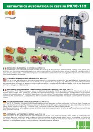 RETINATRICE AUTOMATICA DI CESTINI PK10-112 - Sormaf