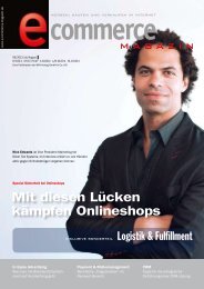 Mit diesen Lücken kämpfen Onlineshops - E-Commerce Magazin