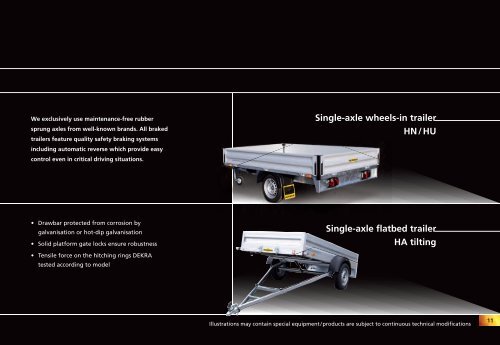 PRODUCT OVERVIEW - JB Trailer