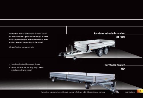 PRODUCT OVERVIEW - JB Trailer