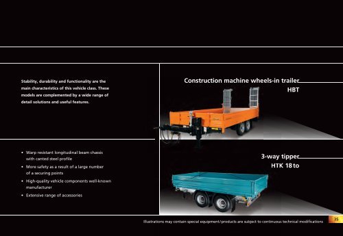 PRODUCT OVERVIEW - JB Trailer