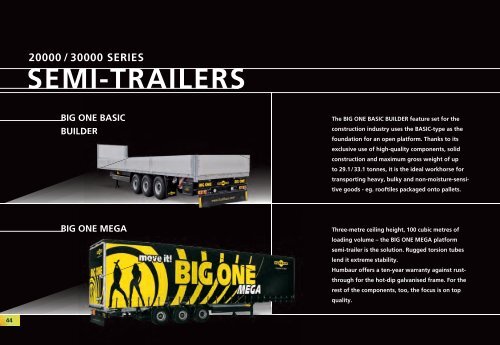 PRODUCT OVERVIEW - JB Trailer