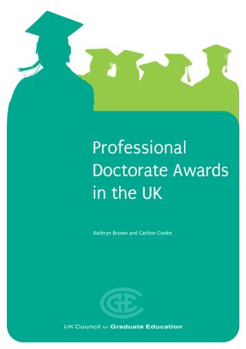 Professional Doctorate Awards in the UK - University of Leicester