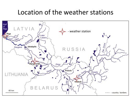 Climate change impact on recurrence and regime of ... - BALTEX