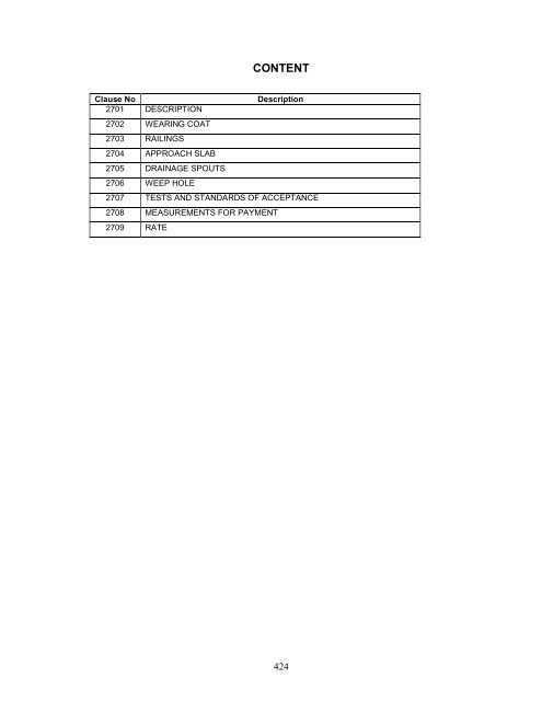 Specification Part 3 - Road & Bridge Works - Urban Administration ...