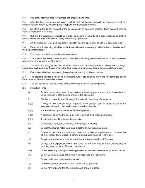 Specification Part 3 - Road & Bridge Works - Urban Administration ...