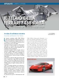 il telaio della Ferrari F458 italia - Aluplanet