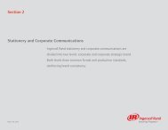 Stationery and Corporate Communications Section 2 - Ingersoll Rand