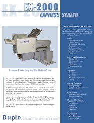 EXPRESS SEALER - Duplo USA