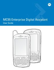 MC55 User Guide [English] (P/N 72E-108859-02 Rev. A) - Vision ID