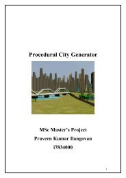 Procedural City Generator - Thesis