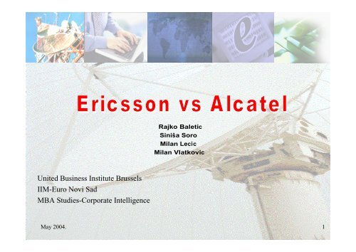 Ericsson vs. Alcatel