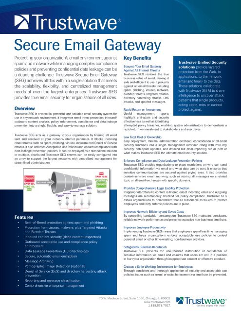 Secure Email Gateway - Trustwave