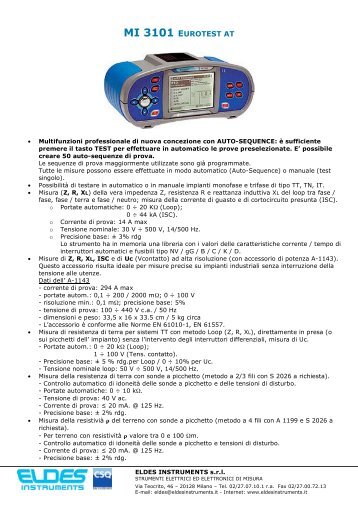 MI 3101 EUROTEST AT - givaenergy.it