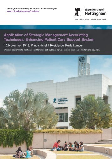 Application of Strategic Management Accounting Techniques ...