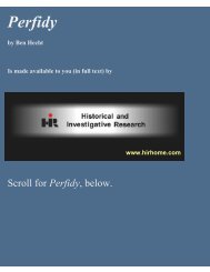 Perfidy - HiR Historical and Investigative Research